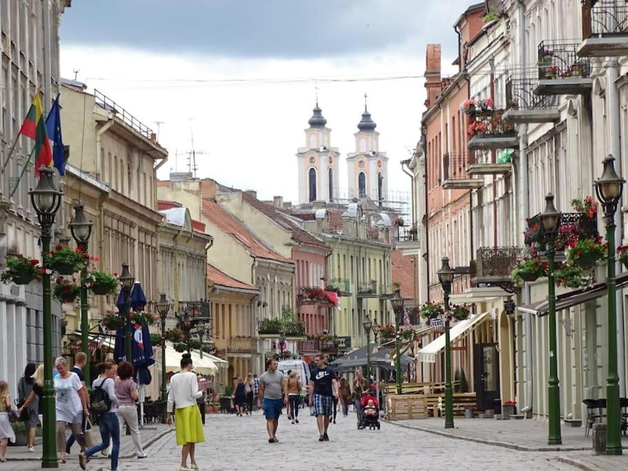 Modern Flat In Old Town Kaunas - Free Parking & Self Check-In Exterior photo